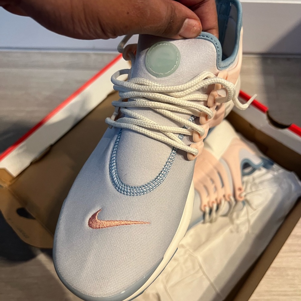 Nike Pastel Blue and Pink Women's Sneakers
